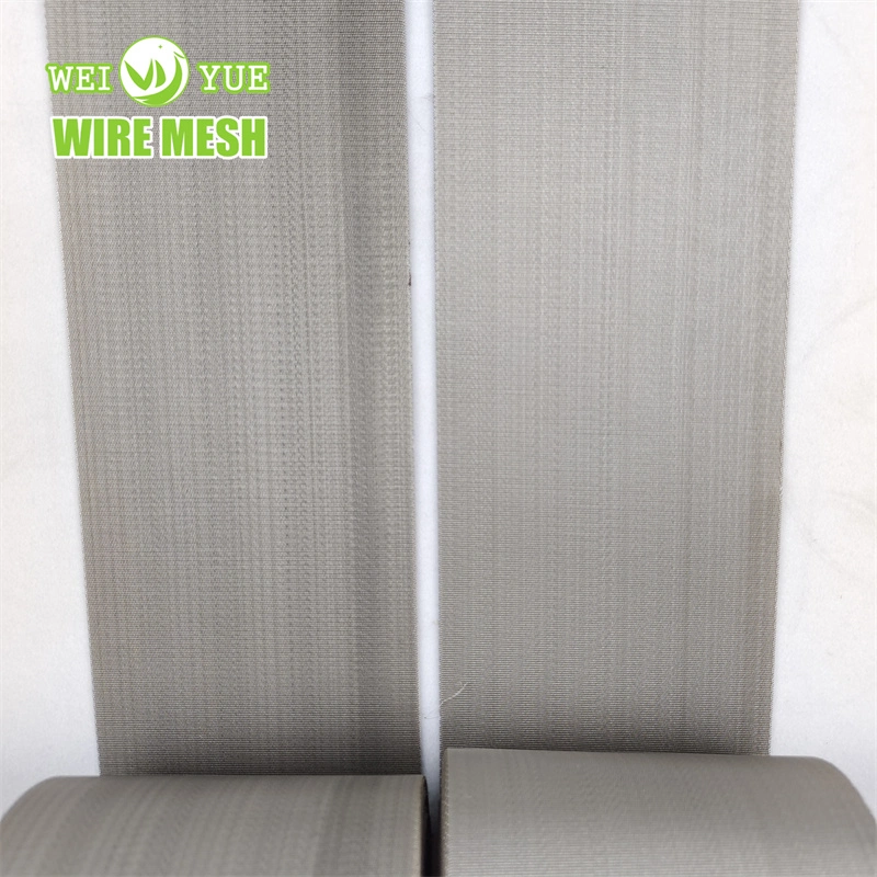 132X17 Plastic Extrusion Stainless Steel Wire Metal Filter Mesh Belt for PP