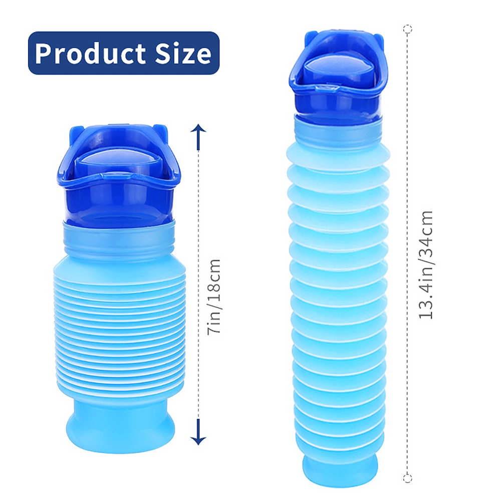 Mobile Shrinkable Mini PEE Bottle Urine Travel Bottle