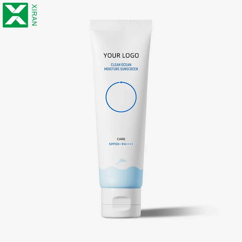 Private Label coreano Facial SPF 50 Sunscreen bloqueador solar diaria ligero