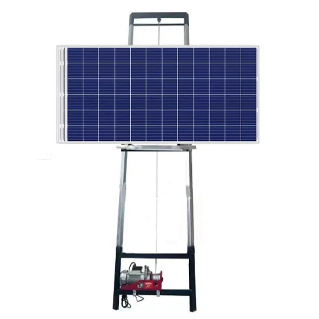 Wholesale Wireless Remote Control Solar Panels Lift Installation Equipment with CE