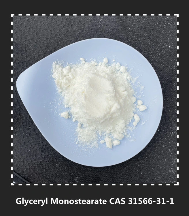 Monoestearato de glicerilo CAS 31566-31-1 utilizado para cosméticos o alimentos