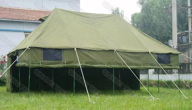 Large Size Family Tent Olive Green Military Style Tent From Factory