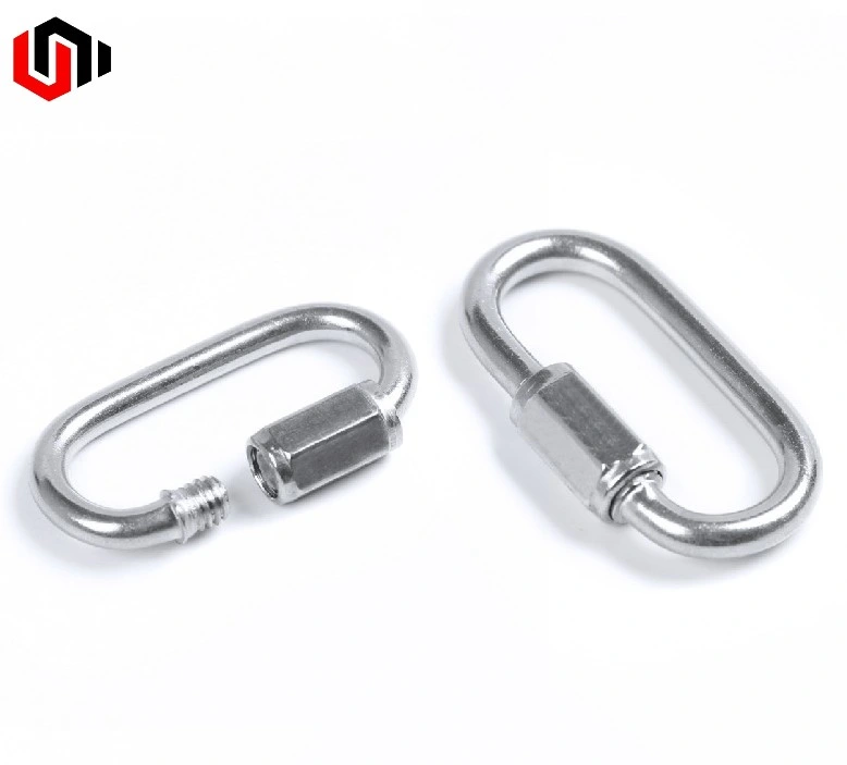 Manufacture Stainless Steel Safety Spring Hook with Safety Belt Loop A2/A4