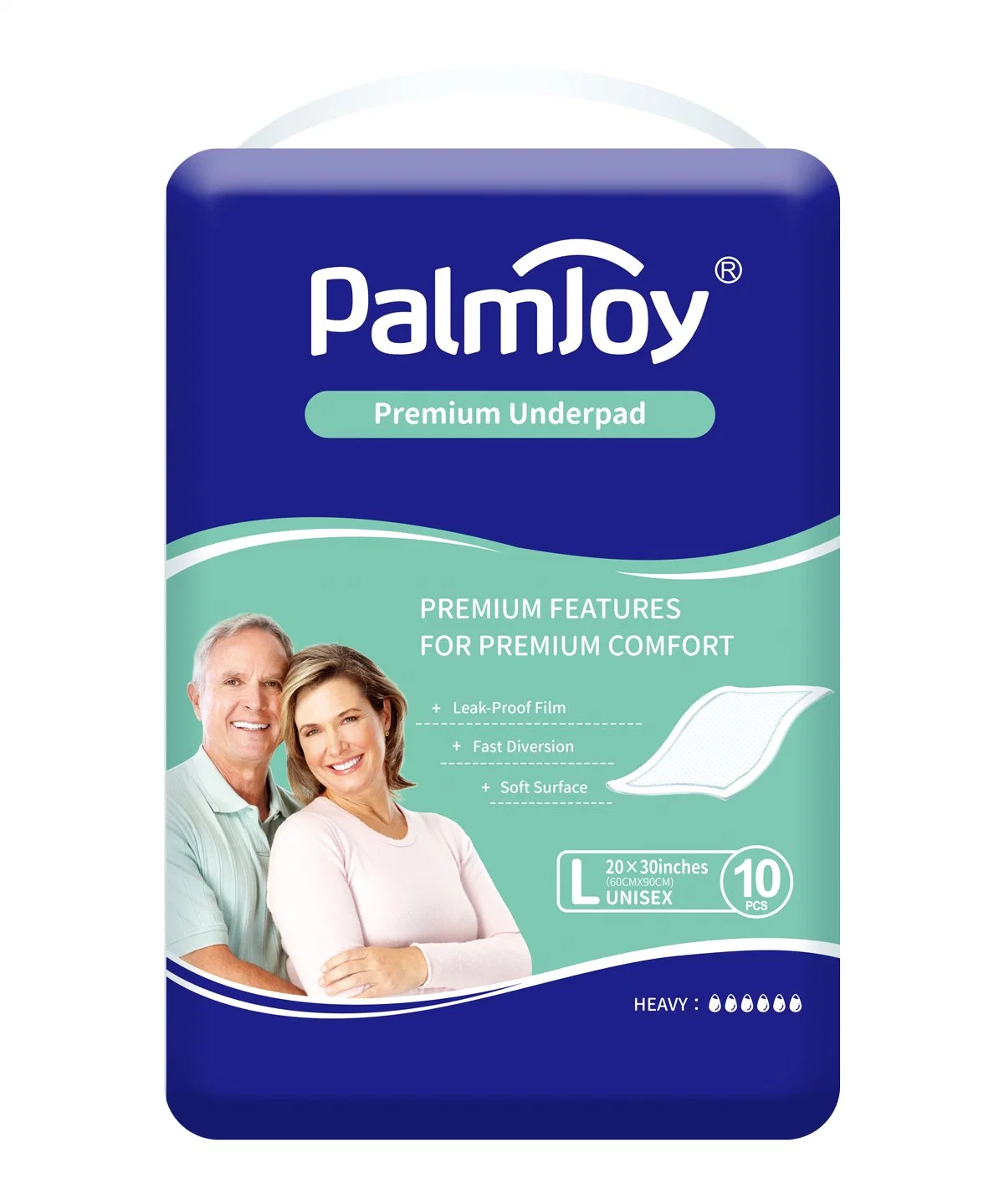 Palmjoy Premium Underpads Adult Pads Disposable Adult Pads