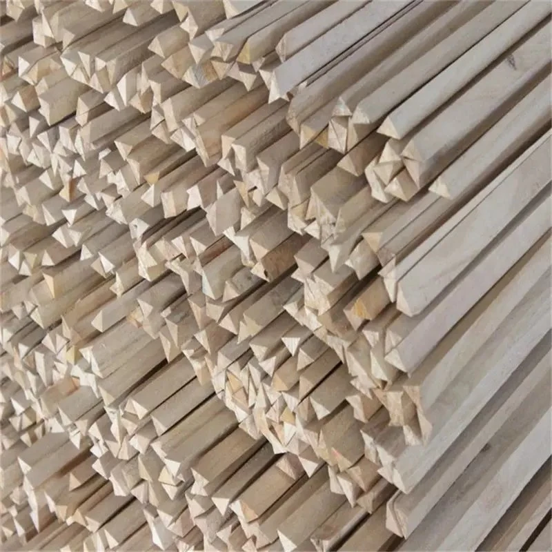 Paulownia Triangle Solid Wood Paulownia Triangle Chamfer Paulownia Triangles Square Batten