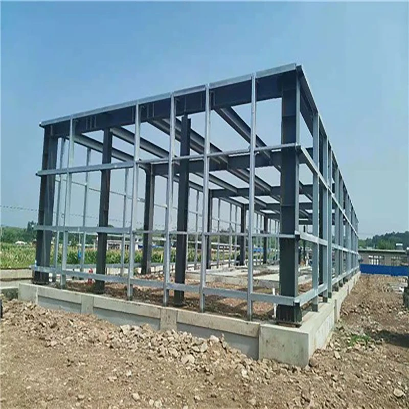 Light Metal Building Construction Frame Warehouse Design Prefabricated Industrial Steel Structure