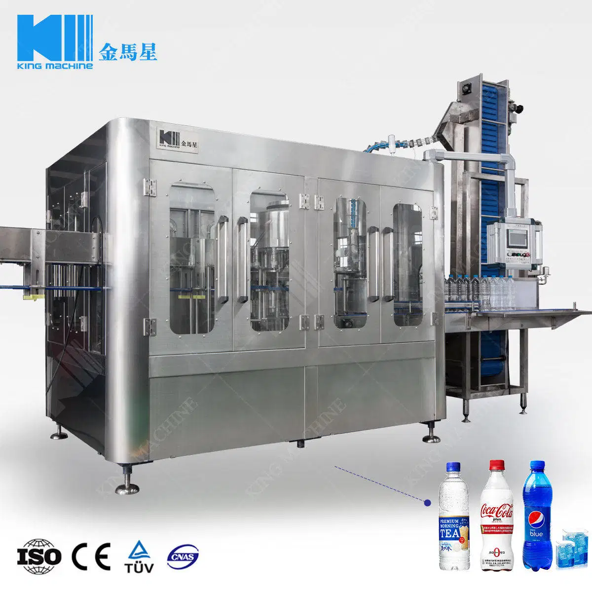 3000 Bph Small Scale Carbonated Drink Filling Machine