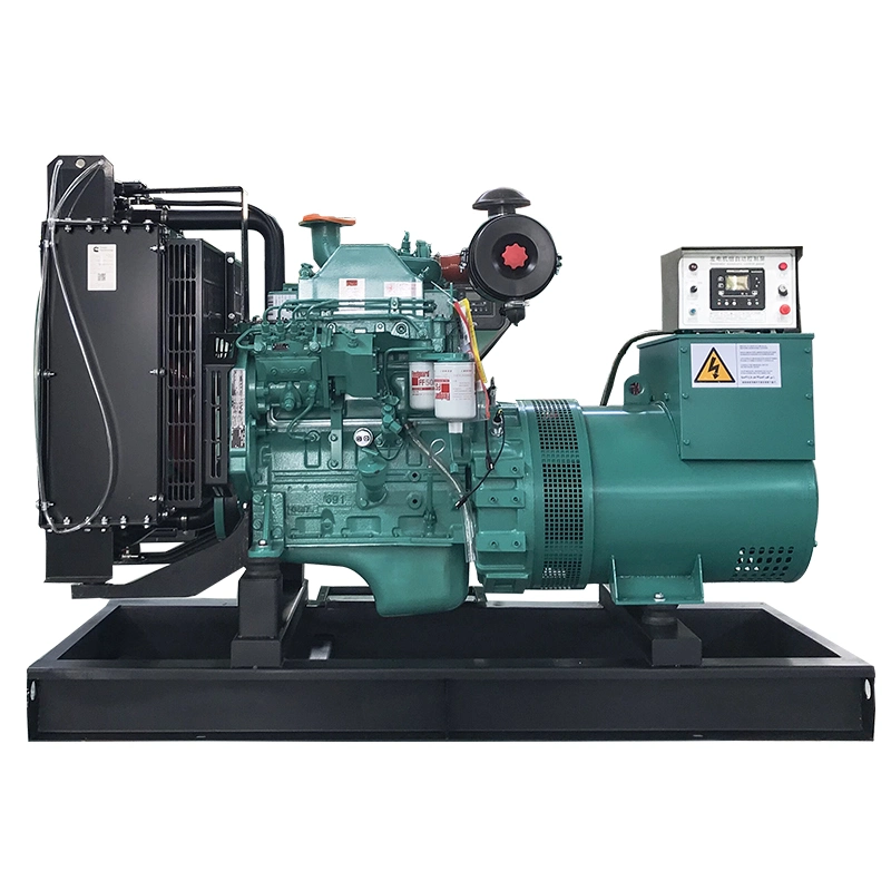 15kw 187.5kVA 24kw 30kVA Air Cooling DC Open Type Site Use Diesel Generator Set Cummins for Yofen