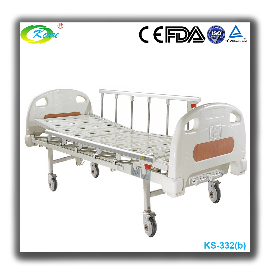 CE FDA ISO Approved Cheapest Price Two Functions Manual Beds