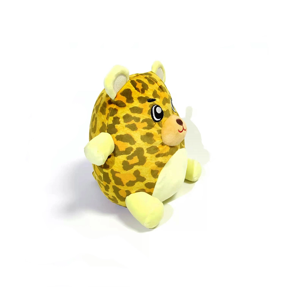 Squishy leopardo peluche suave Mayorista/Proveedor de peluche personalizado hecho niños OEM Juguetes