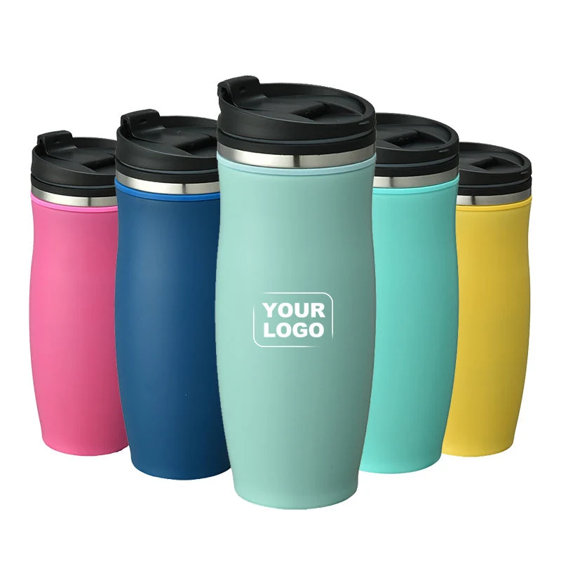 Double Wall Plastic Travel Mug