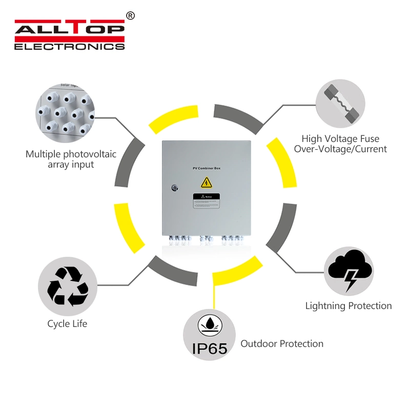 Alltop sistema Solar Híbrido 300W 500W 1KW 3 fase Solar &amp; Wind Power Grid OFF Inverter on Grid Solar Inverter