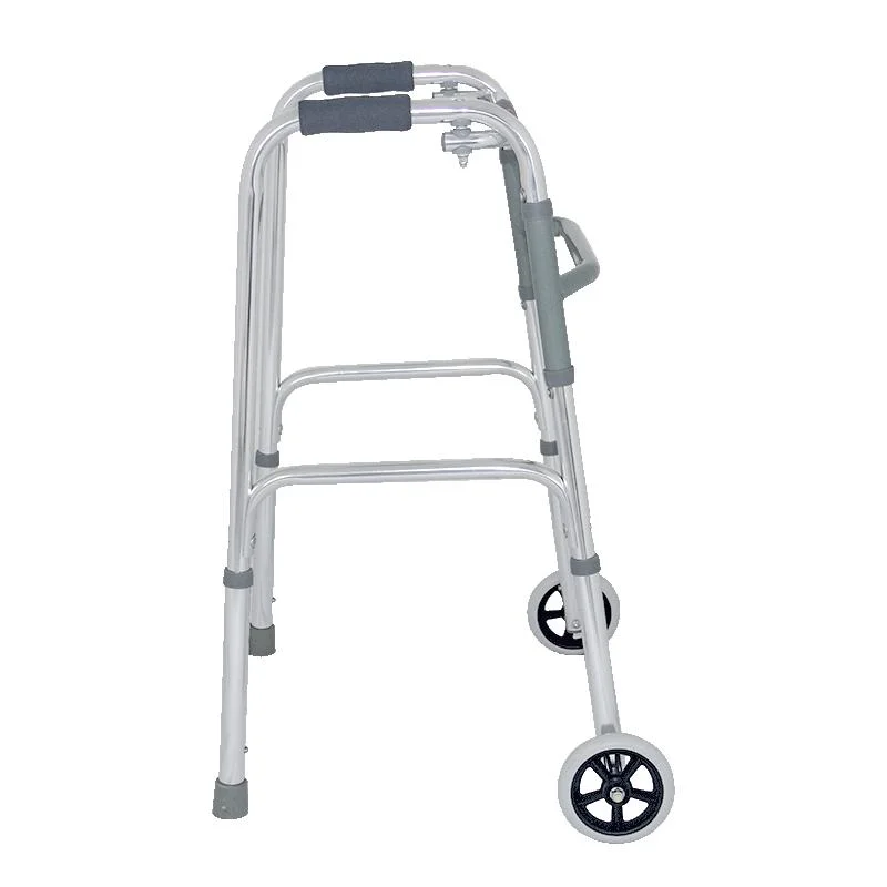 Mn-Wa001 Medical Rehabilitation Rollator Walker Adult Gait Training Walking Aid with Aluminum Frame