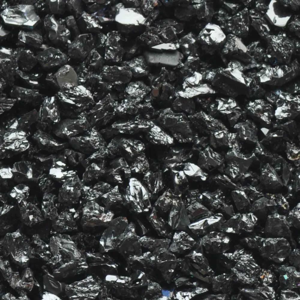 Schwarzes Siliziumkarbid sic Pulver zum Schleifen Polieren Sandstrahlen