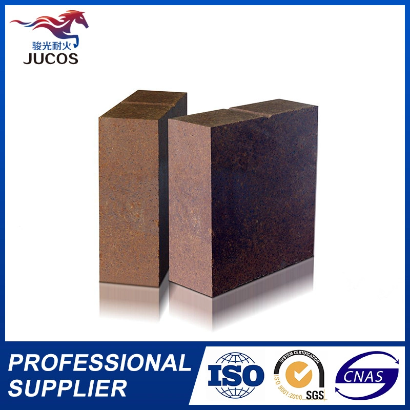 Direct Bonded for Glass Melting Dead Burnt Magnesia Chrome Refractory Brick