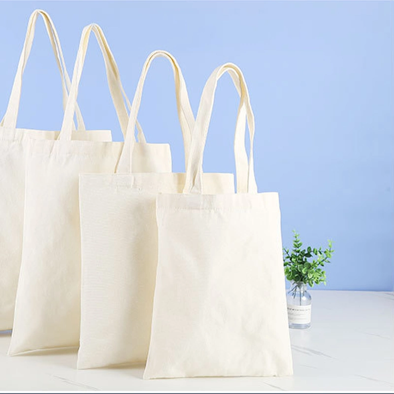 Customize Modern Concise Style Large Tote Bag High quality/High cost performance  Reusable 100% Cotton Canvas Eco Friendly Printed OEM Shopping Canvas Bag