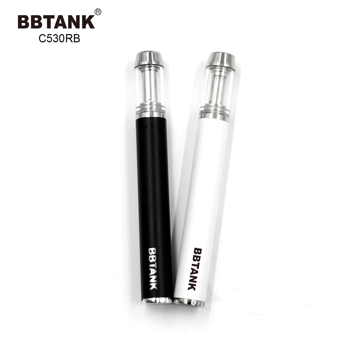 حزمة طقم البداية Vape سعة 0.5 مل 2 مل يمكن التخلص منها بعد الاستخدام Bbtank C530rb ه السجائر