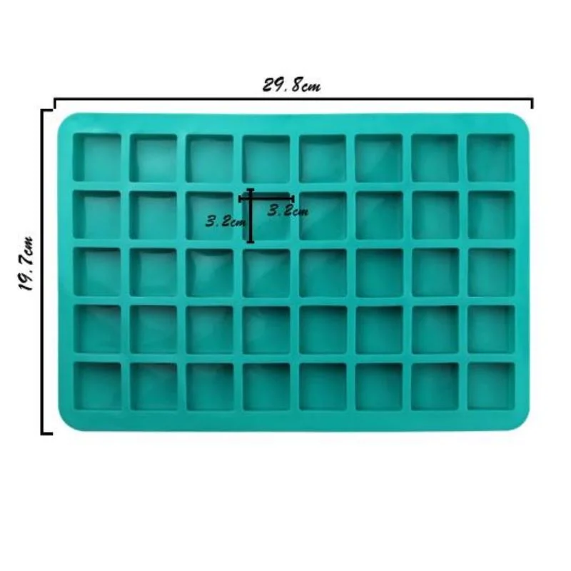 Fabricante Bandeja para cubos de hielo para Candy molde de silicona Fabricación