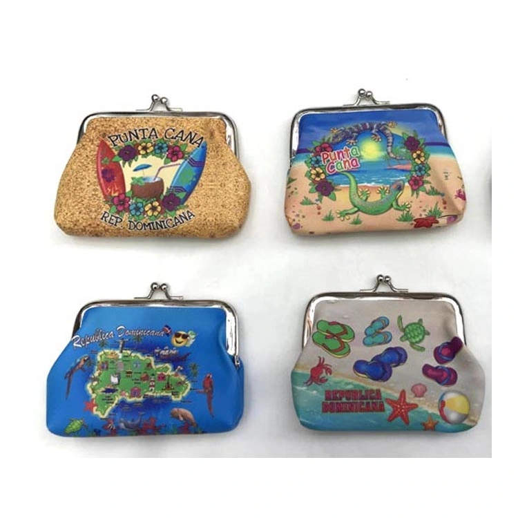 Impresión personalizada Mini niños estudiante Coin Purse sublimación Moneda Personalizada Bolsa para viajar