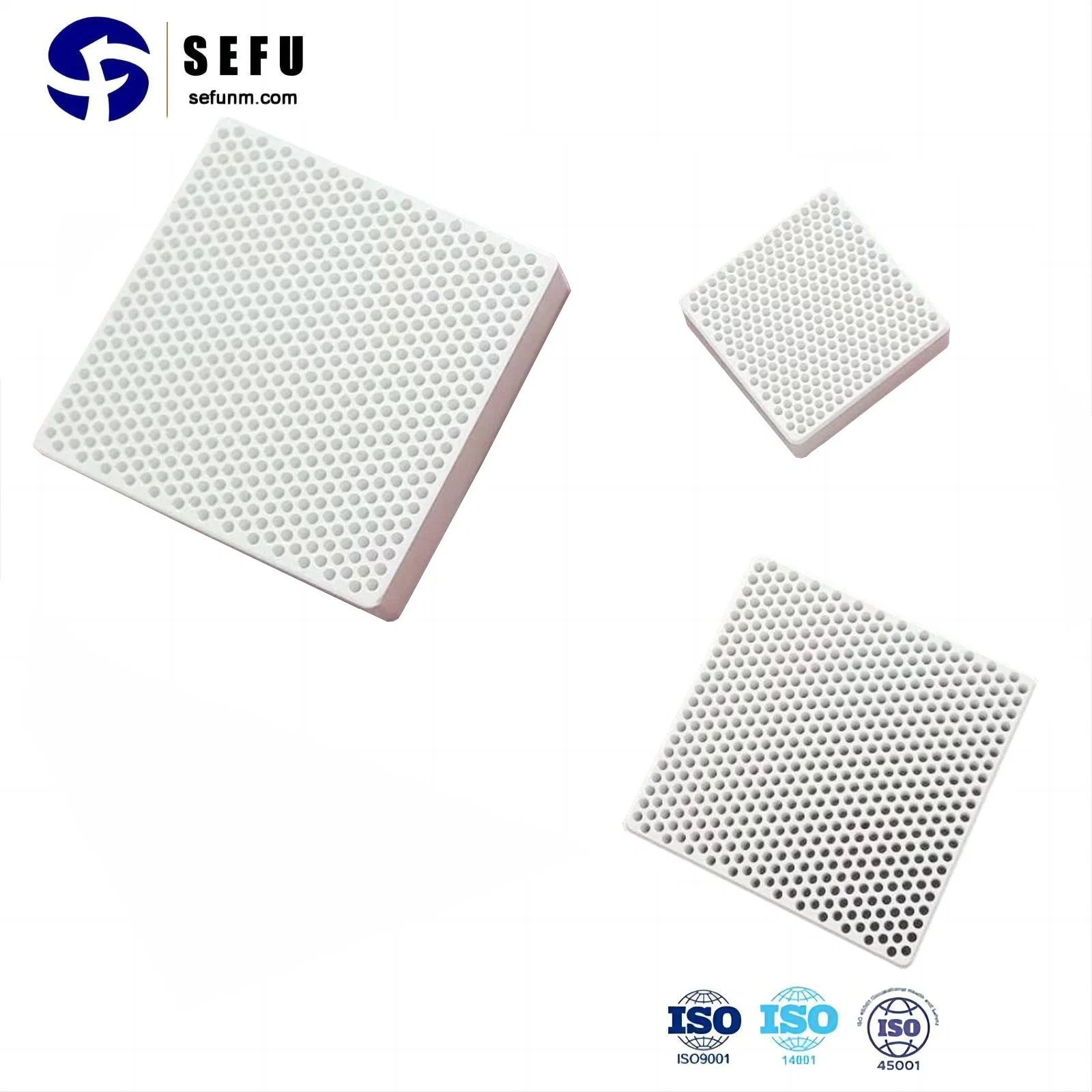 Molten Iron Cordierite Refractory Filtration Plate Honeycomb Ceramic Filters for Metal Foundry