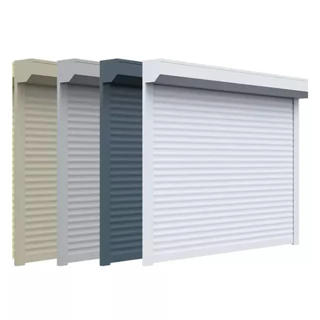 As2047 Galvanized Steel Roller Shutter Electronic Steel Roller Bind Automatic Steel Roll up Door Garage Door Industrial Door