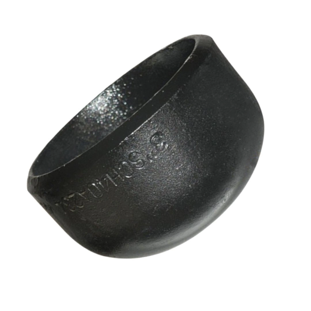 Black Steel End Head Cap Seamless 24" Carbon Steel High 190mm Thickness 12mm Head Cap