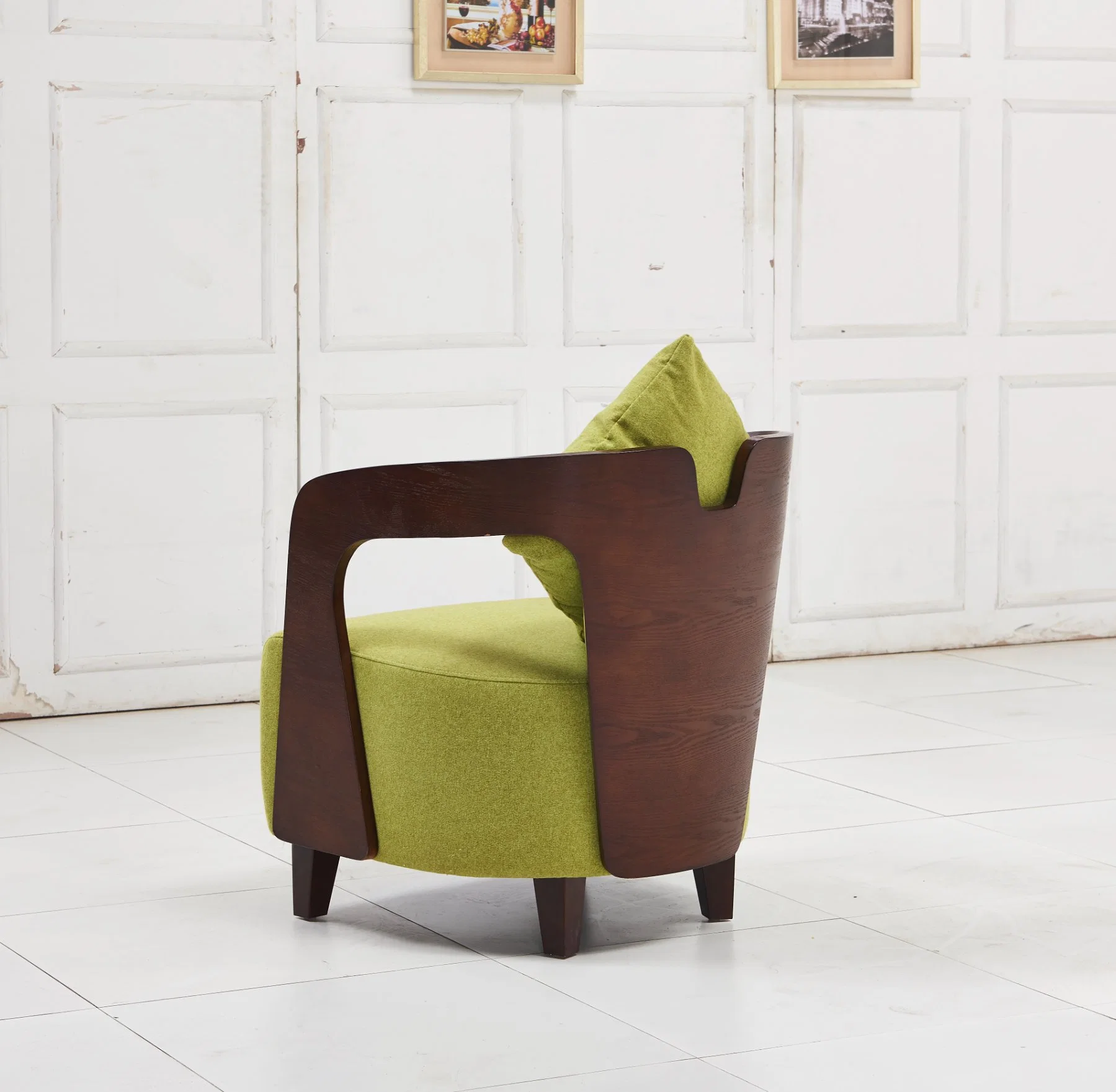 Shaneok Modern Design Office Furniture Arm Chair Fabric Upholstery Leisure Chairoffice Furniture