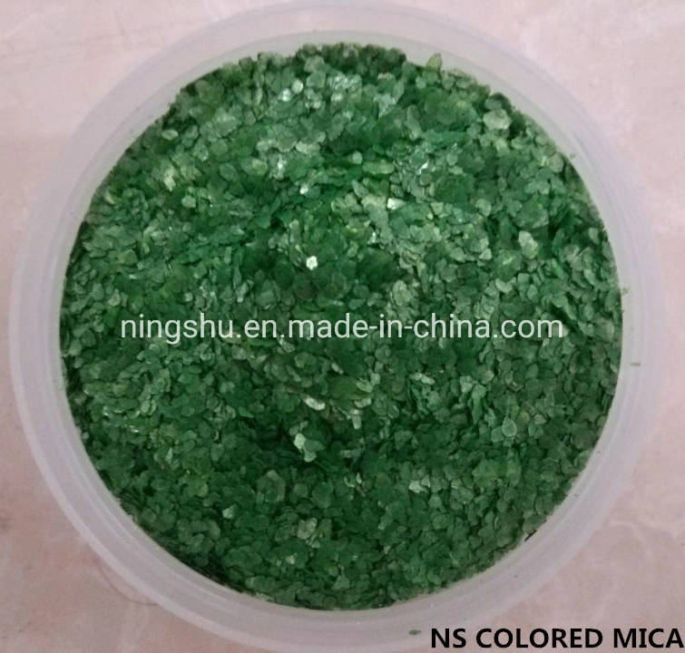 Shamrock Green Mica Flakes for Epoxy Arts, Counter Tops, Bowls, Cups