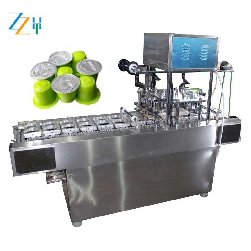 Industrielle Automatische Cup Sealing Maschine / Cup-Abfüllmaschine