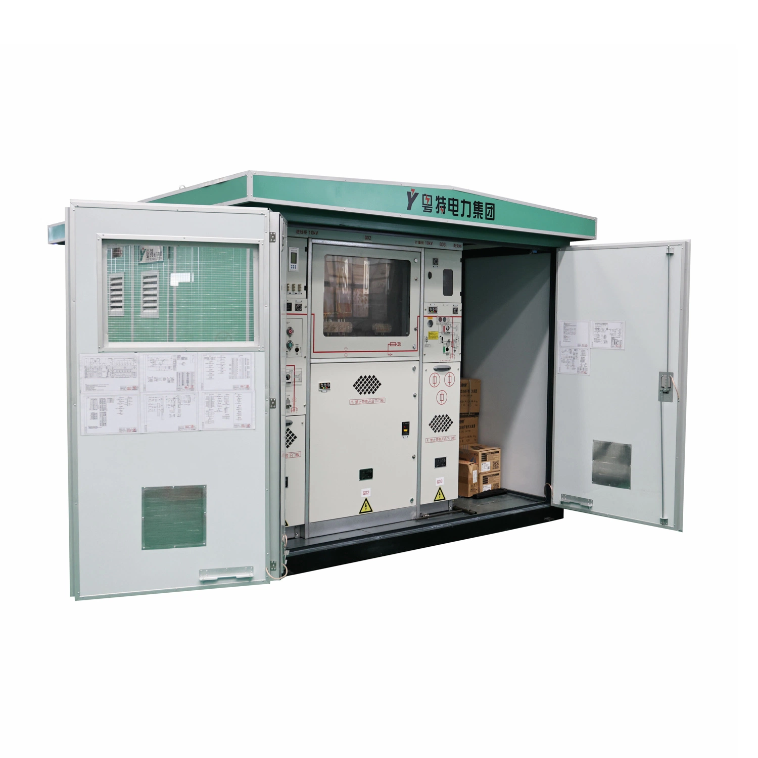 Ethiopia Eeu Standard Cdss 15 / 0.4kv 1250kVA Compact Transformer Substation with Rmu