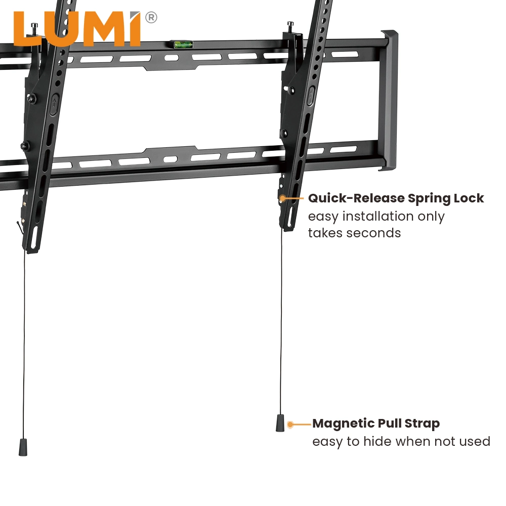 La Chine usine OEM ODM Universal personnalisable de gros de l'inclinaison Support réglable pour montage mural de télévision de haute qualité