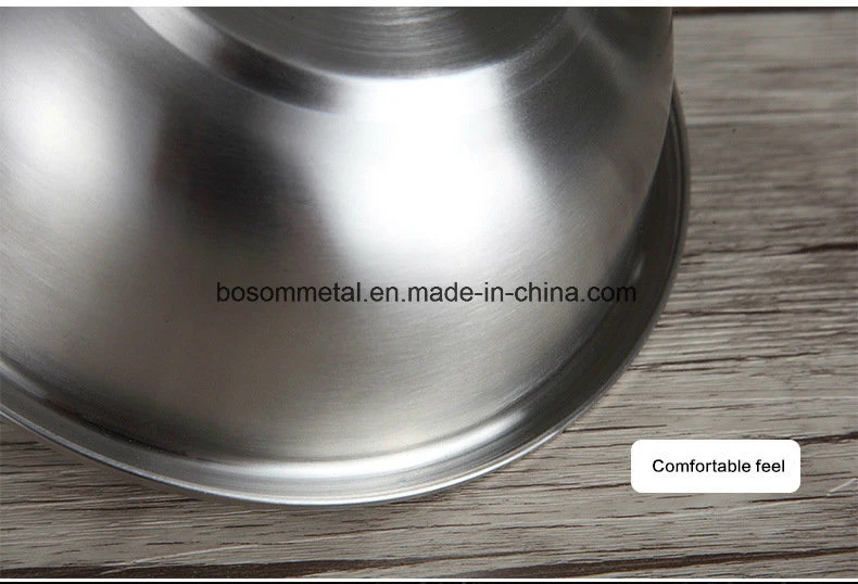 Stainless Steel Salad Bowl Kitchenware Accessories Ingredients Standby Utensil