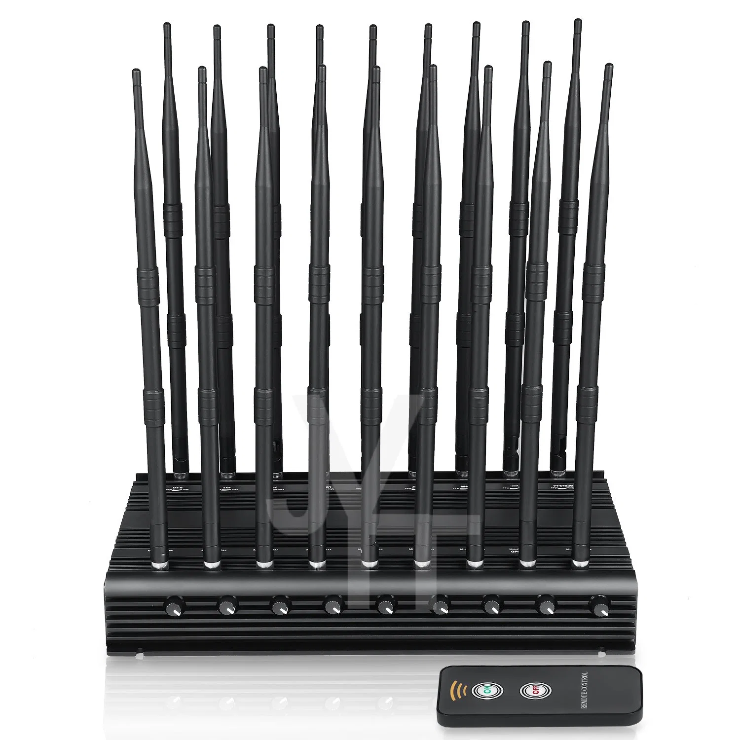 2G/3G/4G/5g /Téléphone WiFi Jammer, 18 antennes avec télécommande et la puissance de sortie réglable