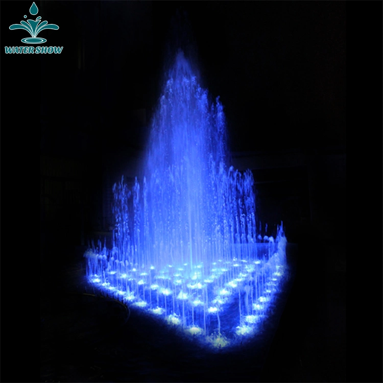 Home Garden Decoration Color Changing Small Musical Dancing Water Fountain