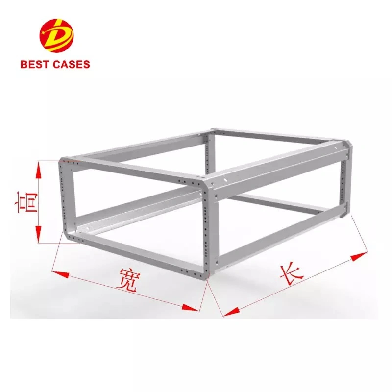 IP65 High quality/High cost performance Long Size 5u Shock Rack Mount Case by Rotomolding Moulds