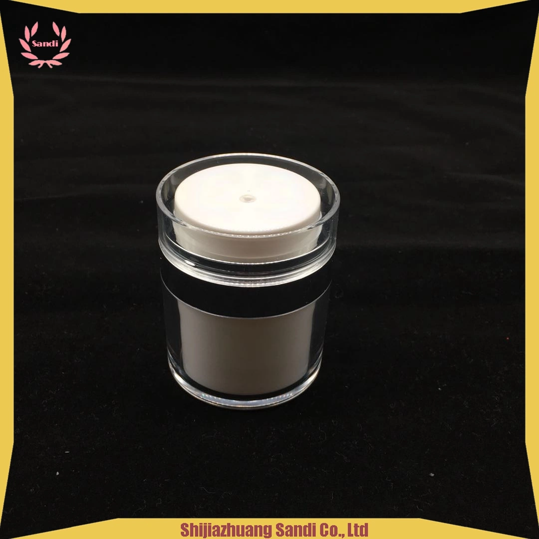 20g 30g 50g Cream Jar Wholesale/Supplier Airless Plastic Jar for Cosmetic Packaging