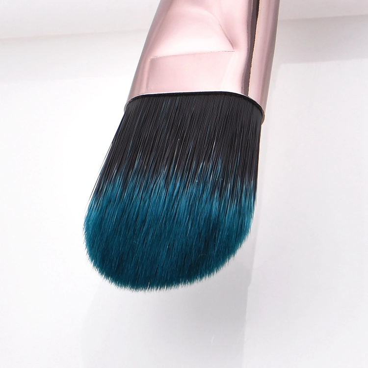 1PC PRO gancho de la escala de peces de nylon suave cepillo de pelo Powder Blusher Fundación maquillaje cosmético Brush Tool