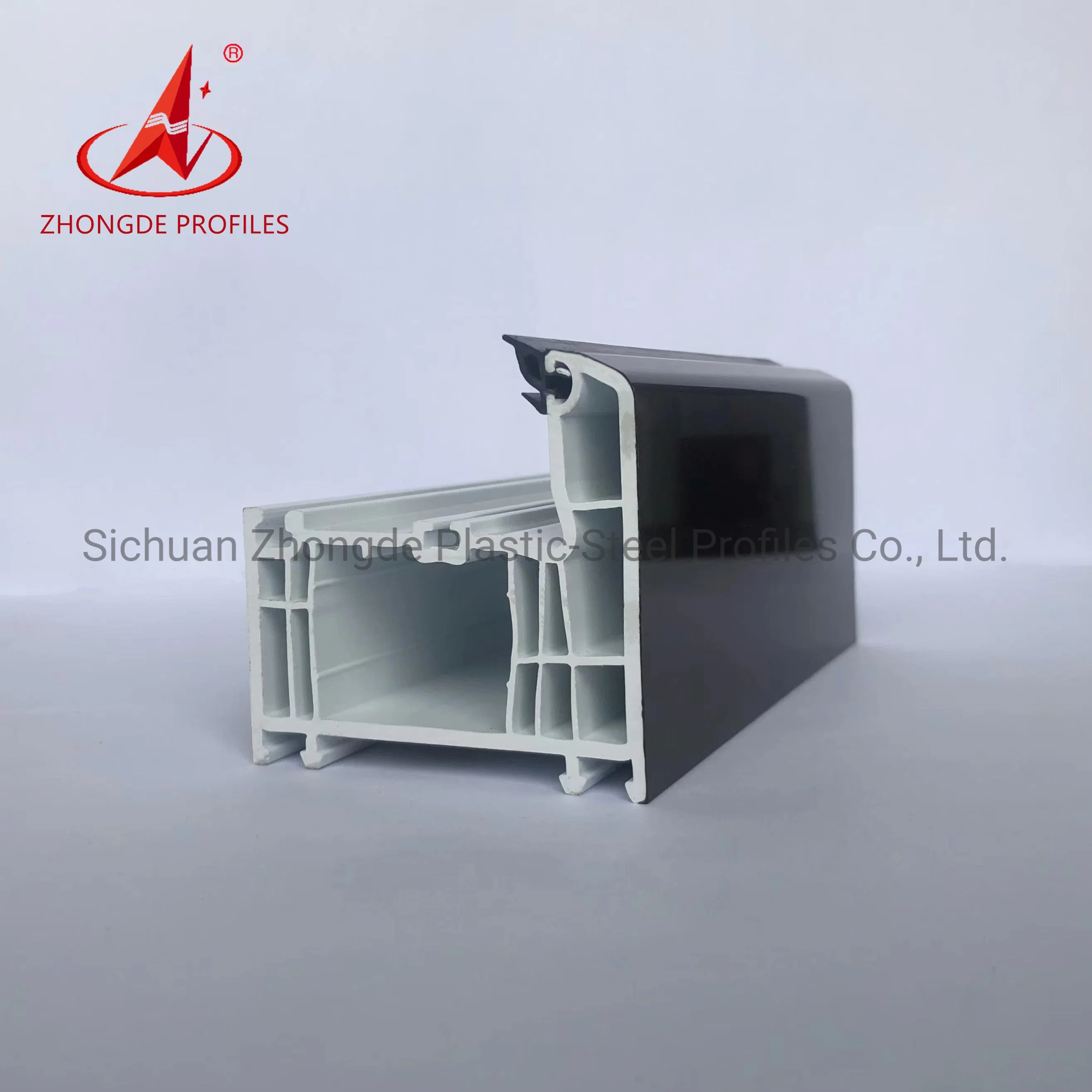 Raw Material for UPVC Casemnt Sliding Windows Doors Extruded Factory Selling Germany Technology UPVC Profiles 60-88mm UPVC Profiles.