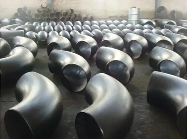 Pipe Elbow 45 90 180 Degree Industrial Butt Welded Carbon Steel Elbows Right Angle Mild Steel Elbow