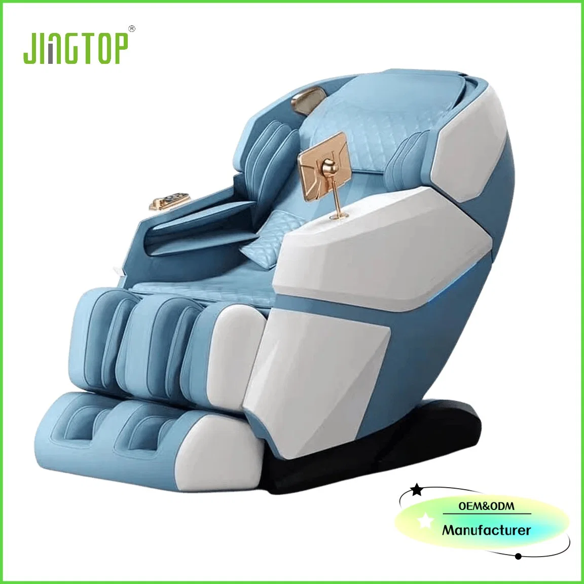 Jingtop OEM Wholesale/Supplier Health Care 25 programas de massagem automática 4D Cadeira de massagem Deluxe Best Ghe