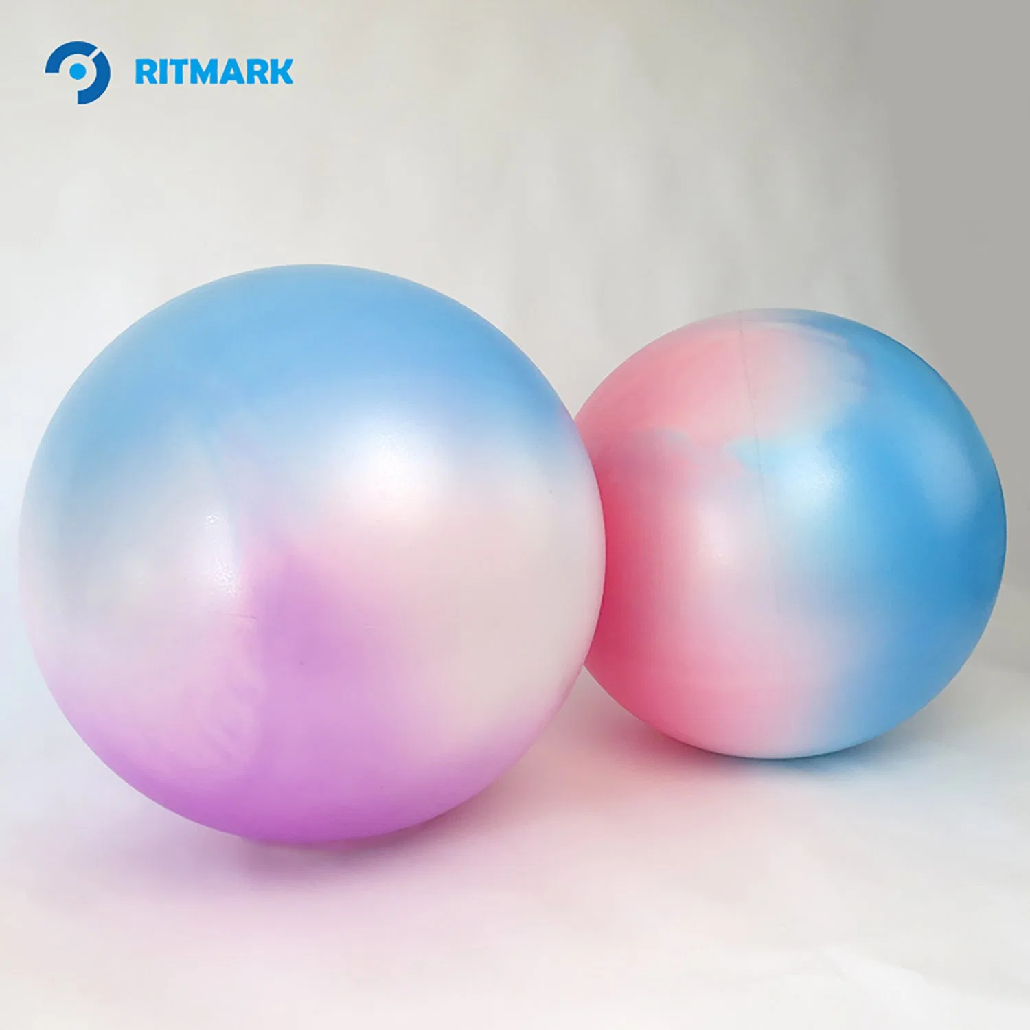 Textured Non-Slip PVC Yoga Ball for Stability During Poses