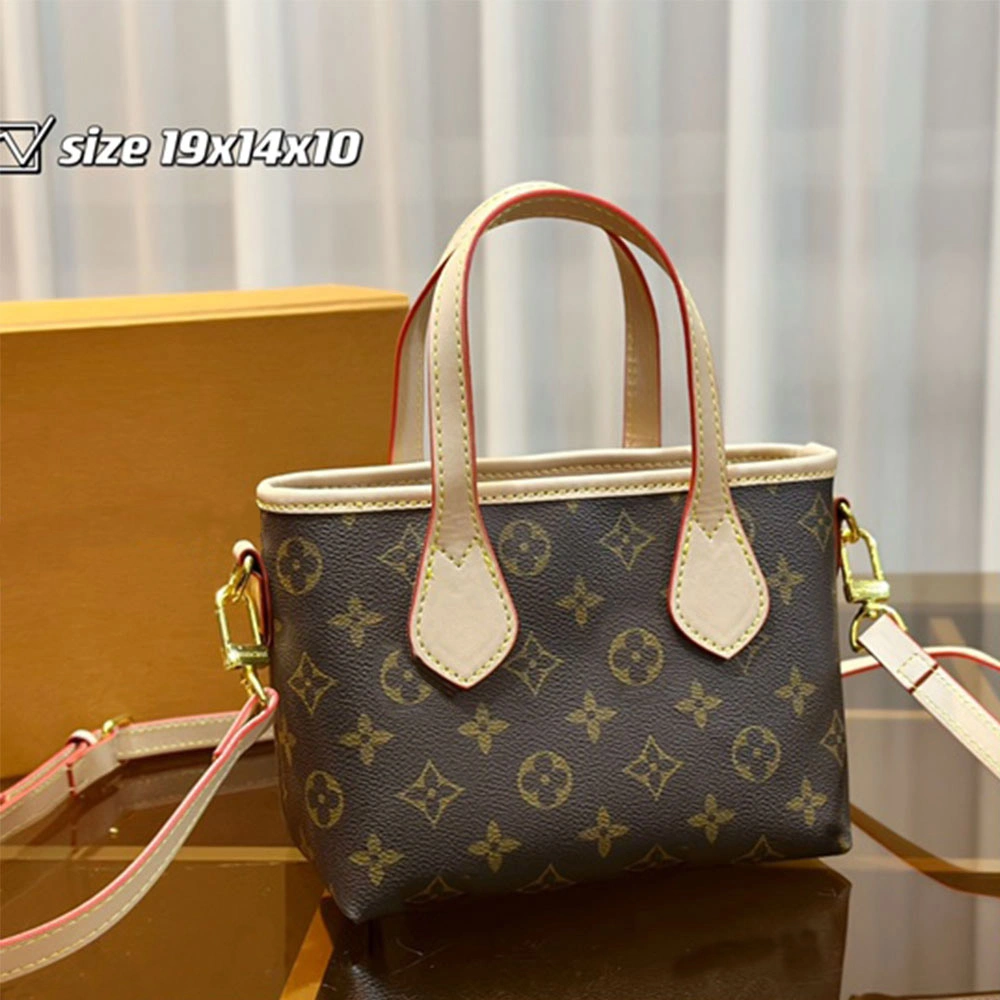 Luxury Replica Women Handbag Variety of Lining Colors Classic Designer L@@V Monogram Shopping Bag Mirror Handbags