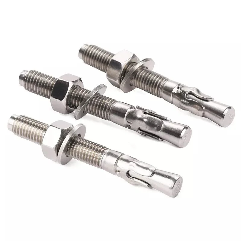 Fasteners Manufacturers Stainless Steel Hilti Anchor Bolt Wedge Anchor Expansion Bolt Through Bolt