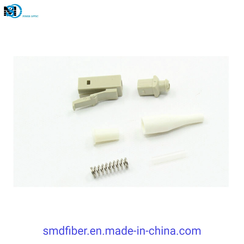 FTTH LC/Upc mm Fiber Optic Connector with 0.9/2.0/3.0mm Boot