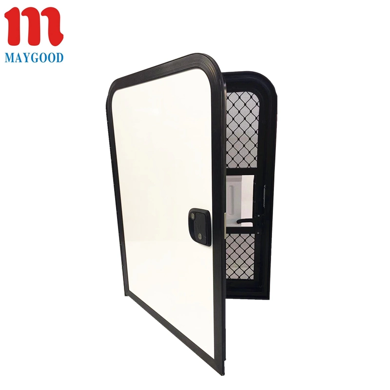 Recreational Vehicle Parts and Accessories Entry Door with Screen Inner Door