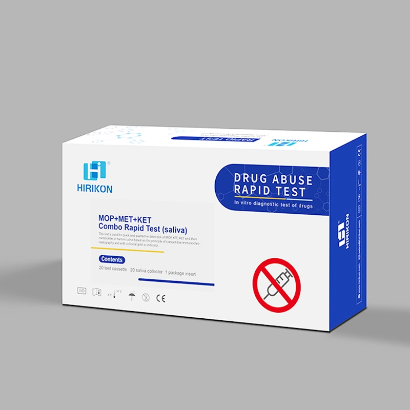 Met Saliva Test / Mop Ket Urine Drug Test Strip (cassette)