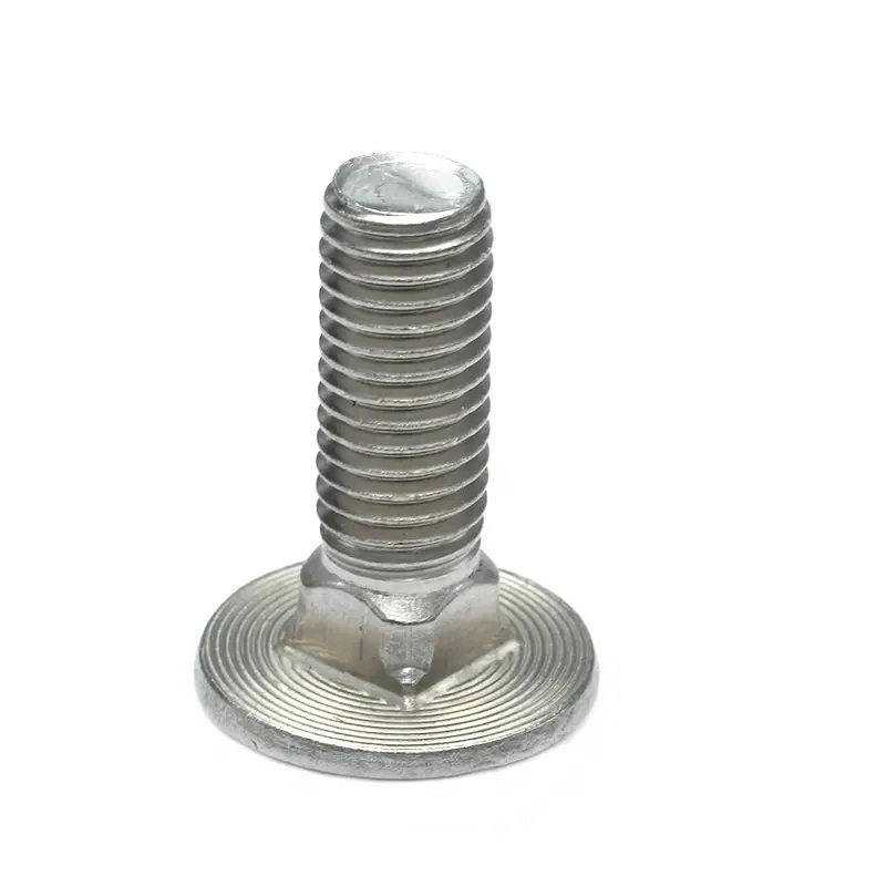 Galvanized & Stainless Steel SUS304/316 (A2/A4) Round Head Square Neck Carriage Bolts Made in China Fasteners