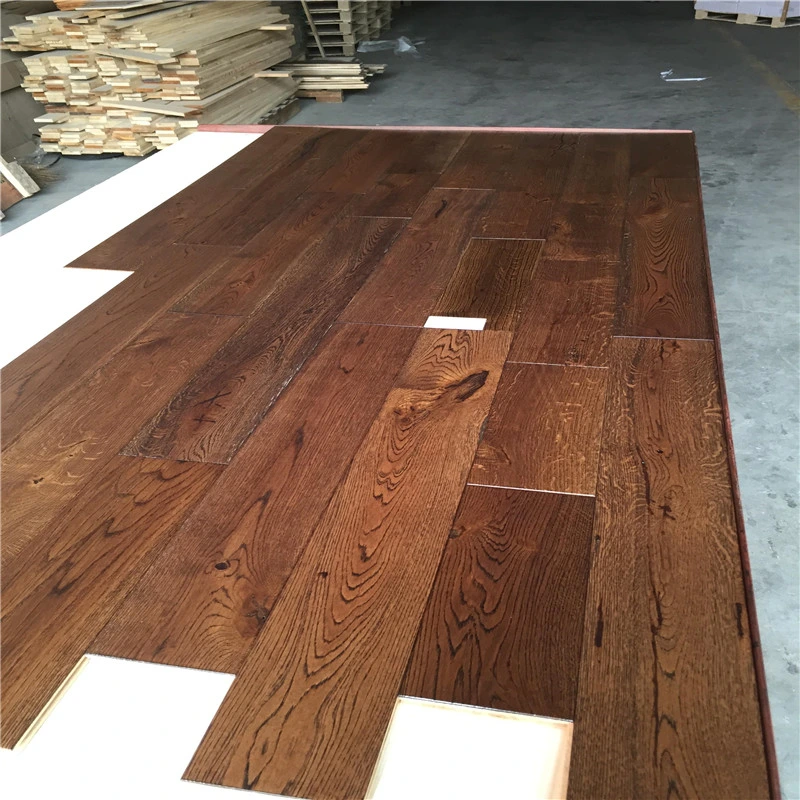 Offre spéciale résistant aux rayures chêne multicouche Engineered / parquet en bois solide