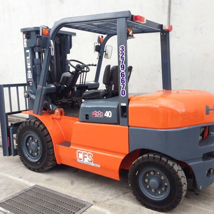 Mini 4ton Diesel Forklift Cpcd40 Diesel Forklift Cpcd40 Pallet Truck Container Lifting Equipment