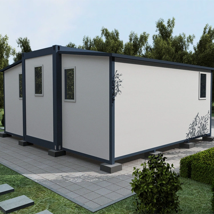 China Luxury 20/40FT 2 Bedroom Modular Steel Structure Prefab Mobile Shipping Expandable Container House Price for Prefabricated/Living